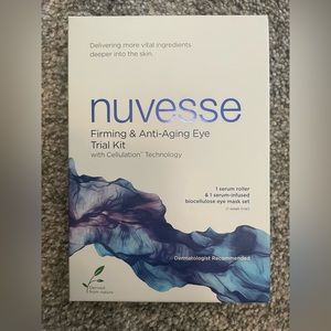 Nuvesse new in box, firming & anti-aging eye trial kit